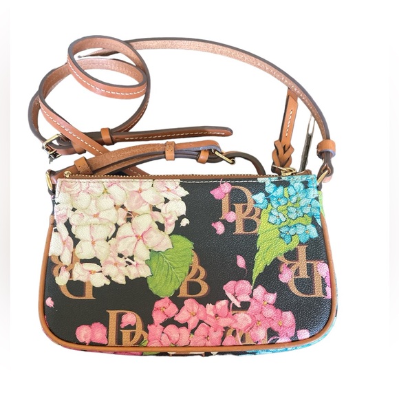 Dooney & Bourke Hydrangea Monogram Lexi Crossbody Bag - Picture 2 of 12